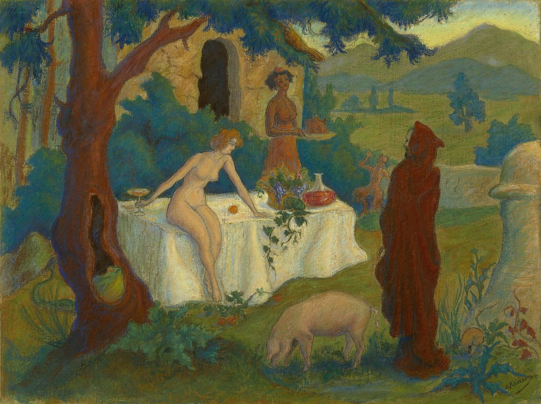 La tentation de Saint-Antoine — Поль Рансон