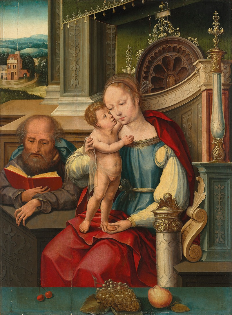The Holy Family — The Master Of The Mansi Magdalen