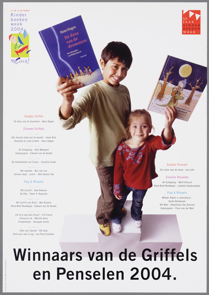 Winnaars van de Griffels en Penselen 2004 — CPNB