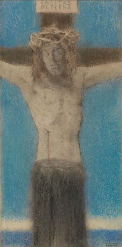 Caritas Aeterna by Fernand Khnopff, 1917 — digital art print download