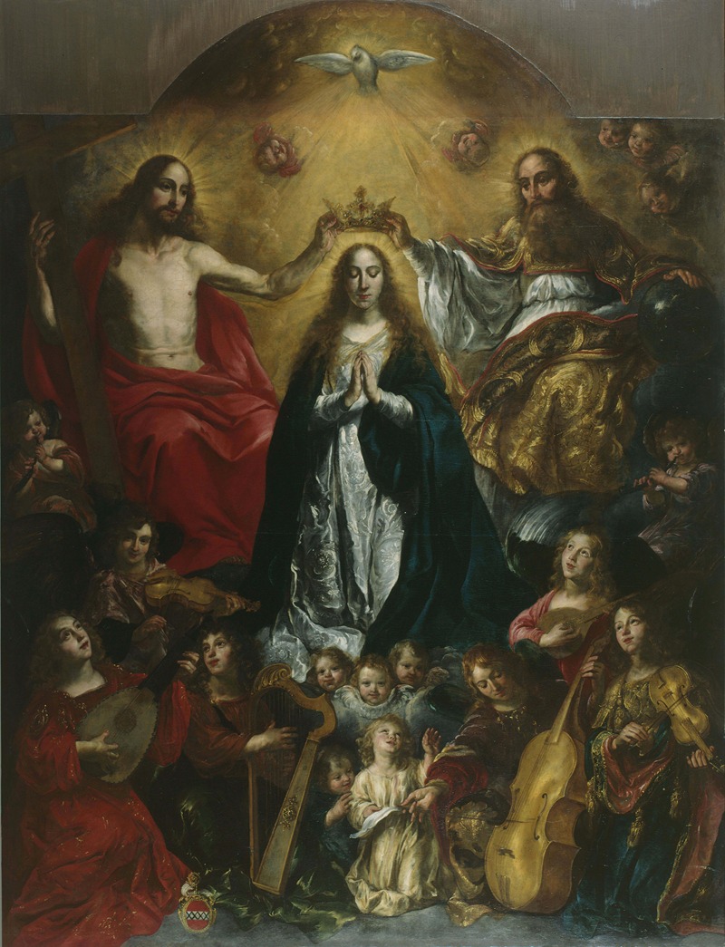 The krowning of Maria — Nicolas de Liemaker