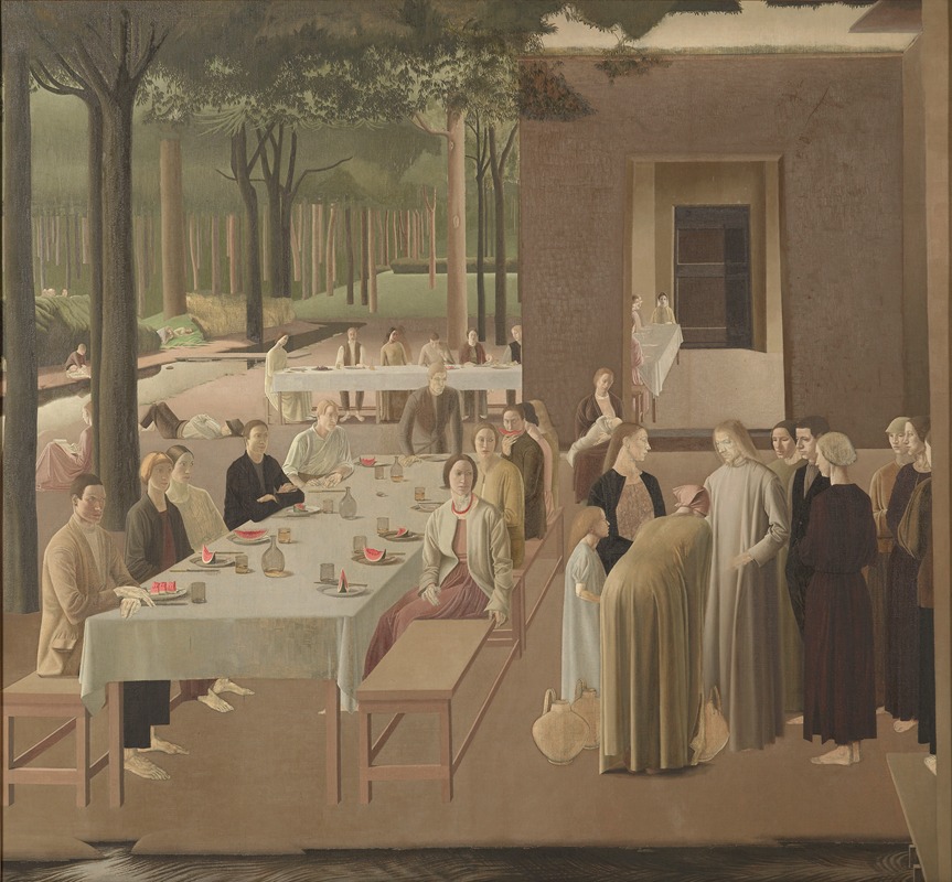 The marriage at Cana — Winifred Knights