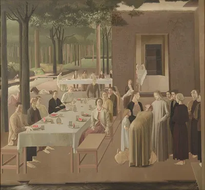 The marriage at Cana by Winifred Knights, 1923 — digital art print download