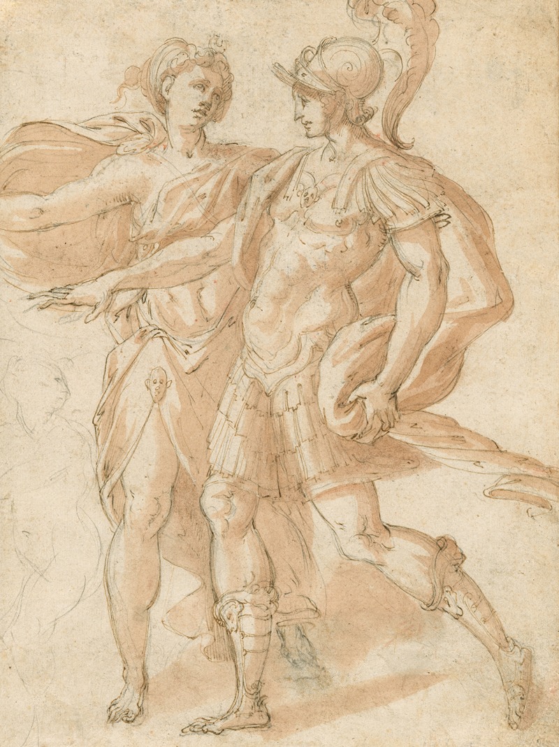 Mars and Diana by Jacopo Zanguidi — digital art print download