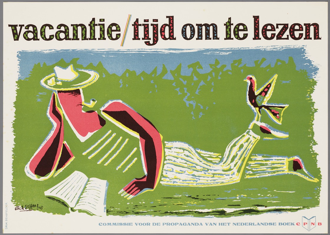 Vacantie, tijd om te lezen — Dick Elffers