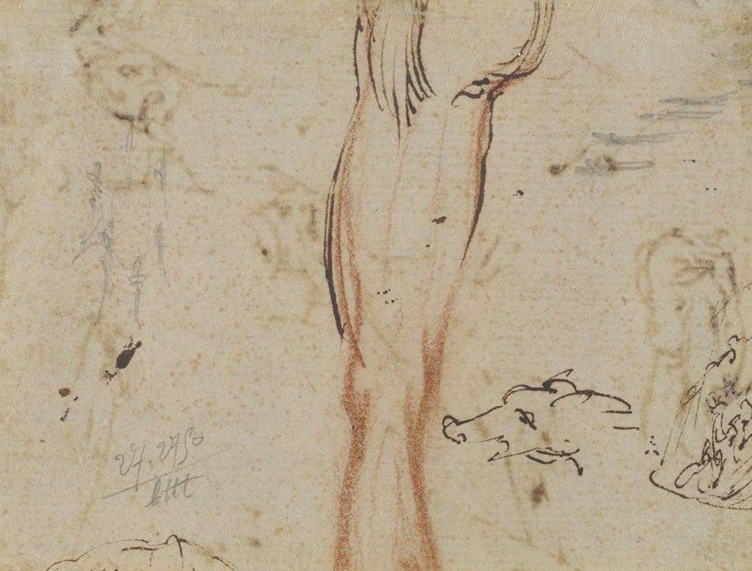 A Leg and a Pig's Head by Жак Калло, 1616-1617 — digital art print download