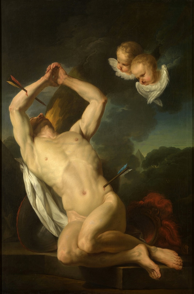 Saint Sebastian by Augustin van den Berghe — digital art print download