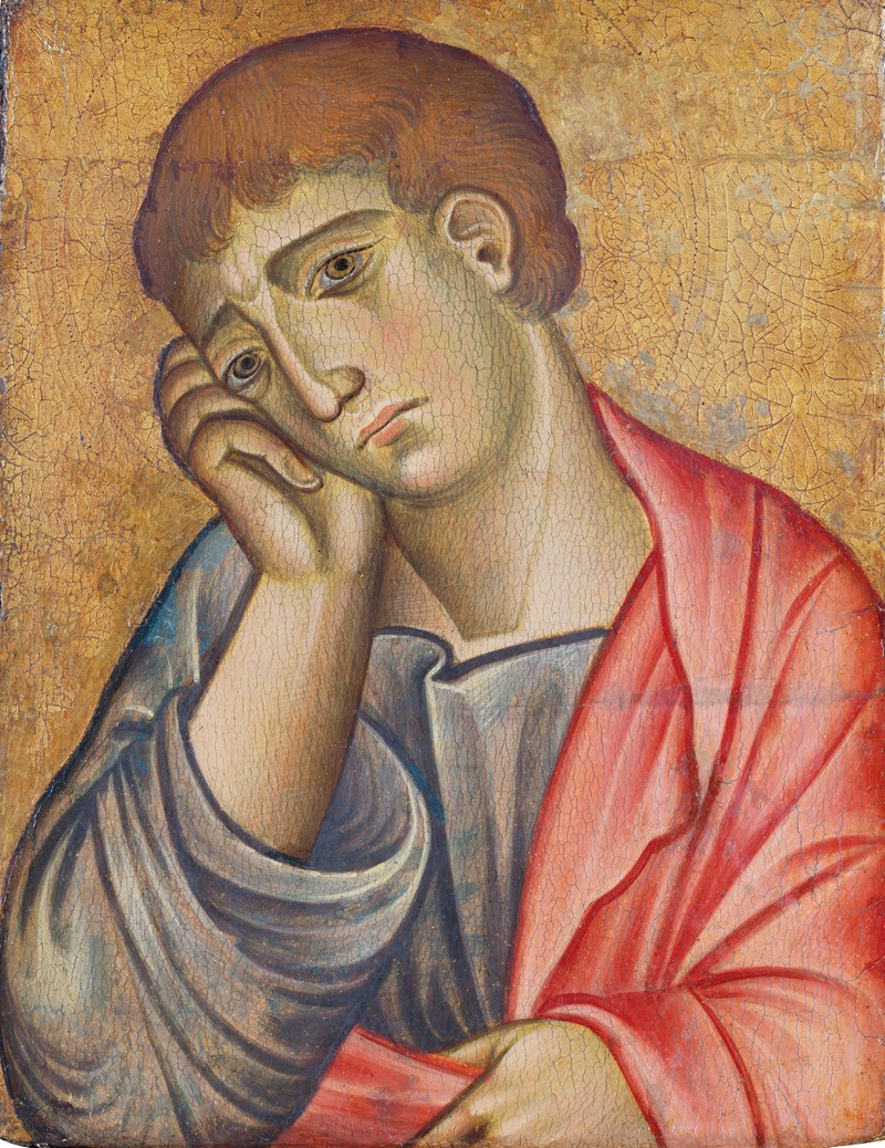 St John the Evangelist Mourning by Deodato Orlandi — digital art print download