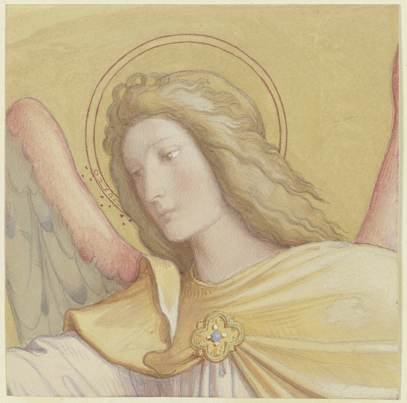 Bust of an angel — Эдуард фон Штайнле
