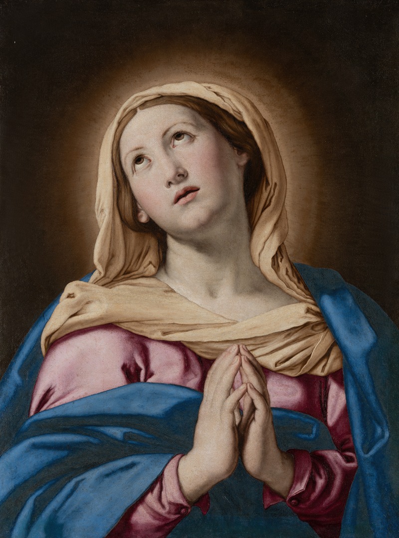 The Virgin in Prayer by Джованни Баттиста Сальви да Сассоферрато, 1601-1700 — digital art print download