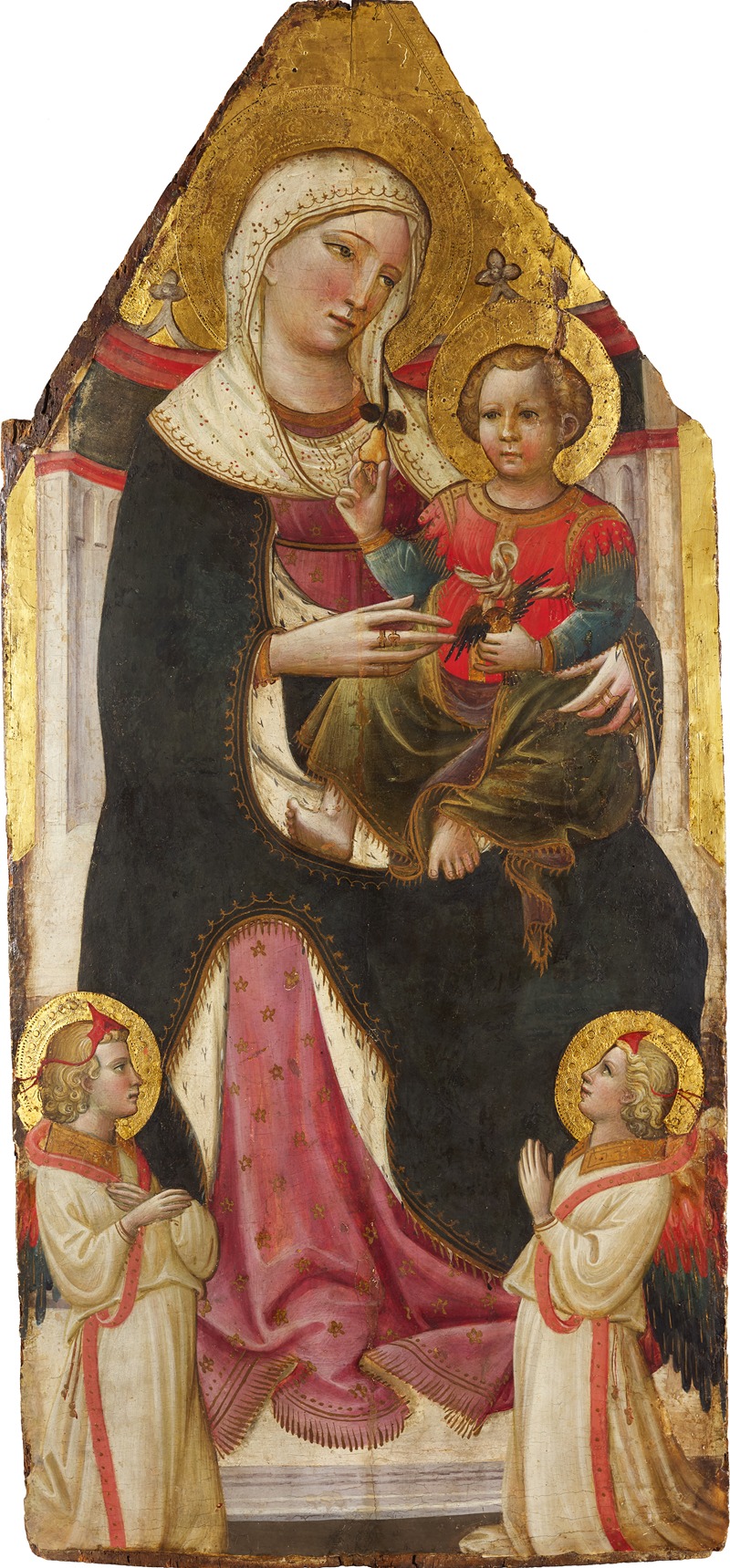 Enthroned Madonna and Child with Angels — Giovanni Dal Ponte