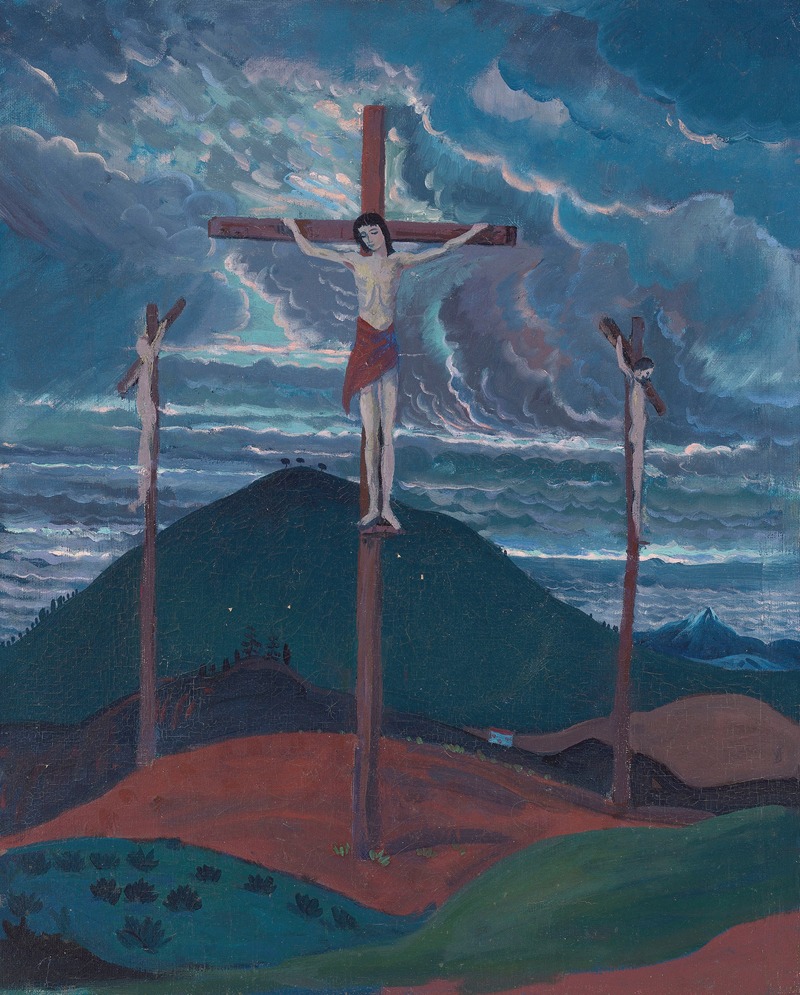 Crucifixion by James Dickson Innes — digital art print download