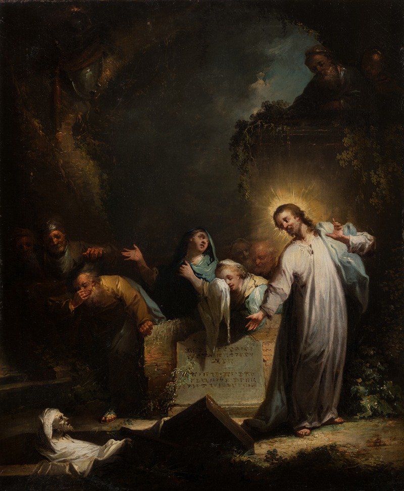 The Raising of Lazarus — Johann Georg Trautmann