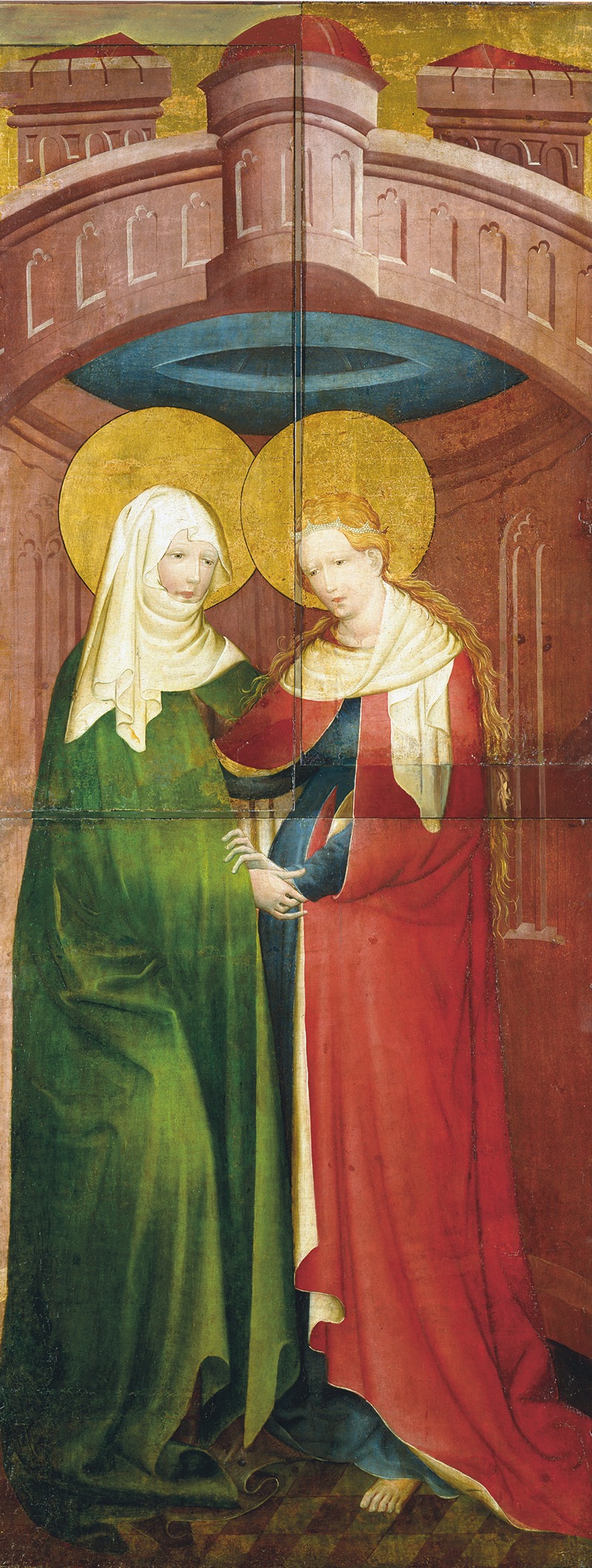 The Visitation by Master Of The Middle Rhine — digital art print download