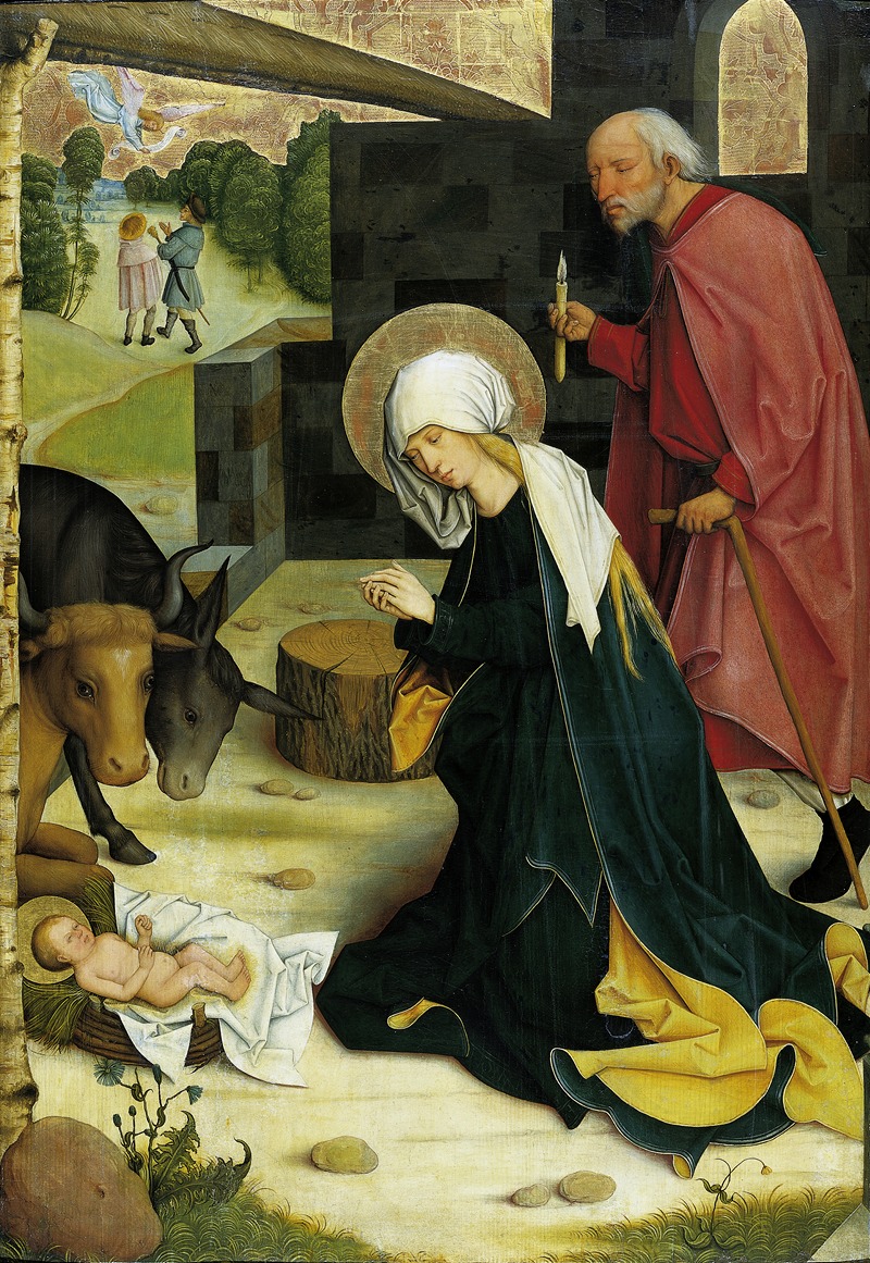 The Nativity by Master Of The Pfullendorf Altar — digital art print download