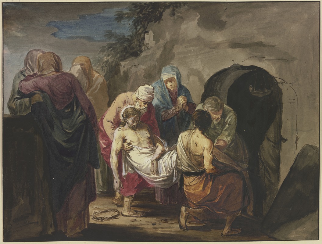 Entombment of Christ — Willem Joseph Laquy