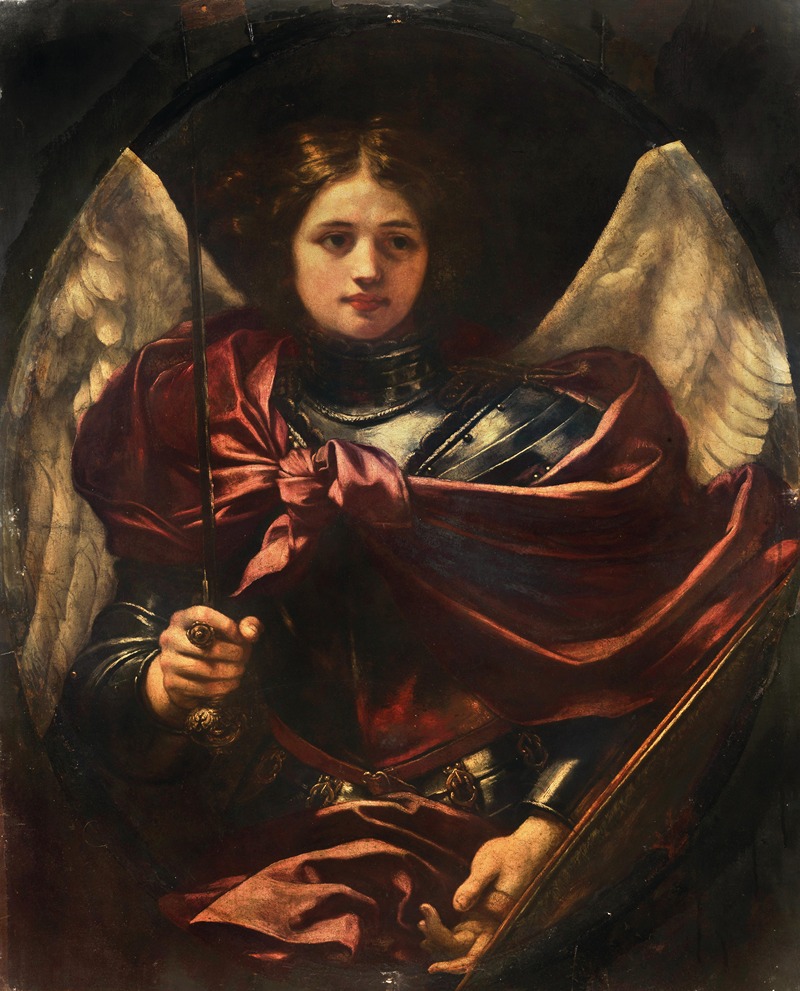 The Archangel Michael by Baldassare Franceschini — digital art print download