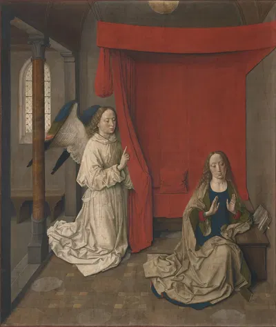 The Annunciation by Дирик Бутс — digital art print download