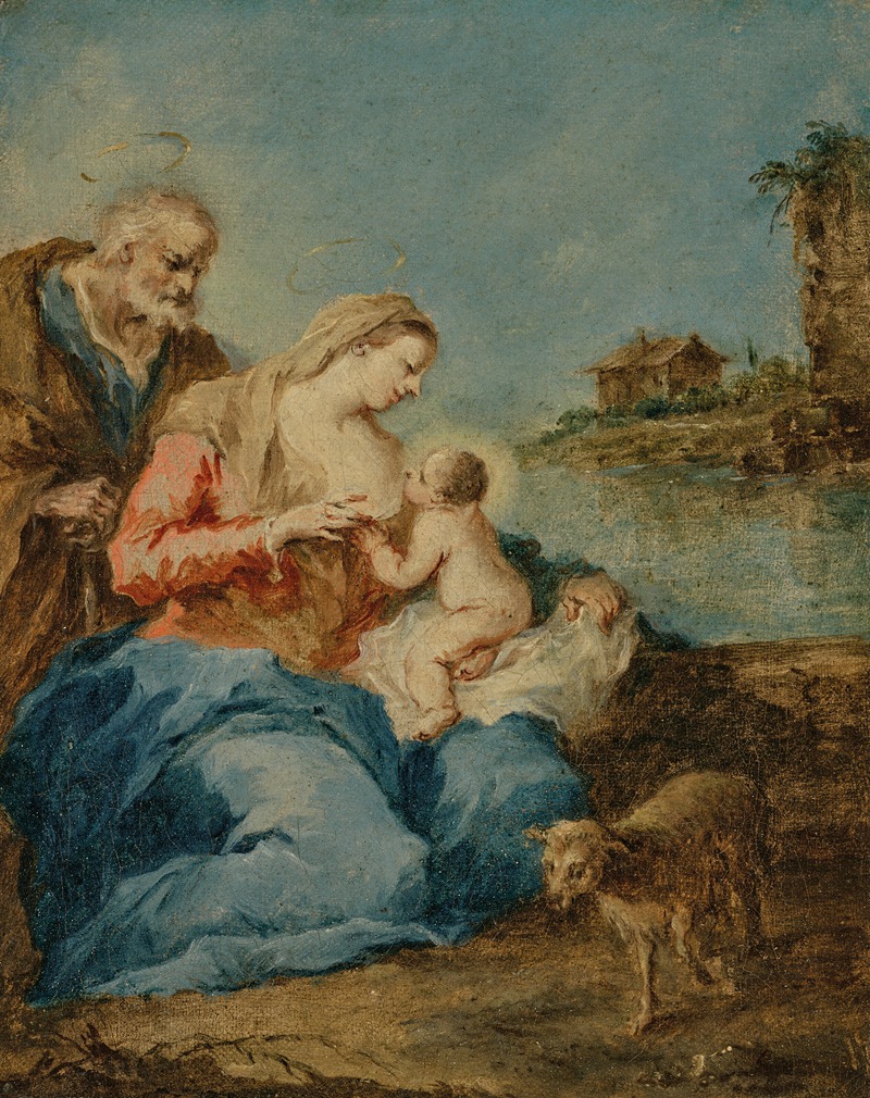 The Holy Family — Francesco Guardi