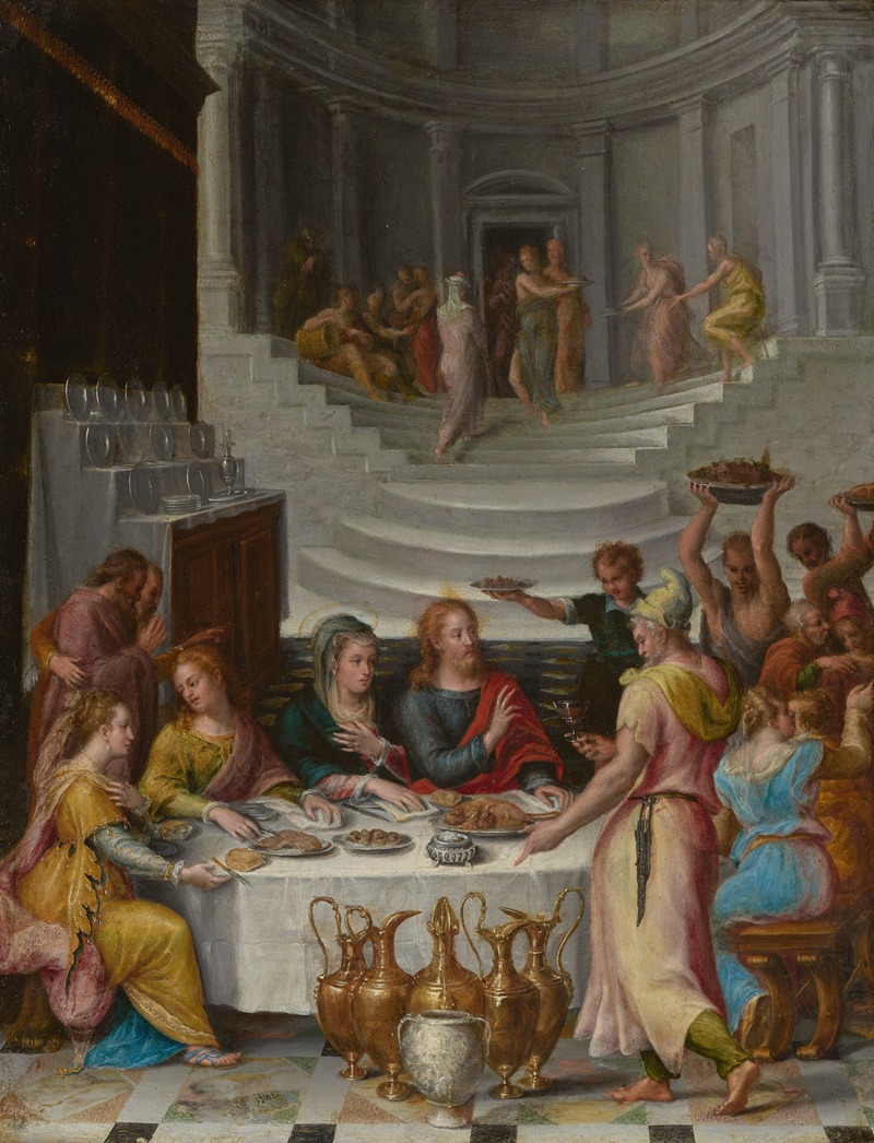 The Wedding Feast at Cana by Лавиния Фонтана — digital art print download