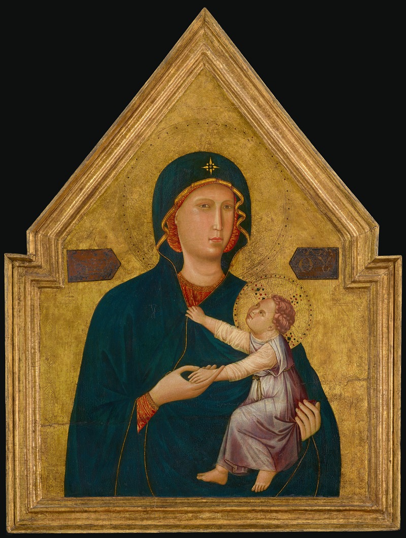 Madonna and Child by Master of St. Cecilia, 1290–1295 — digital art print download