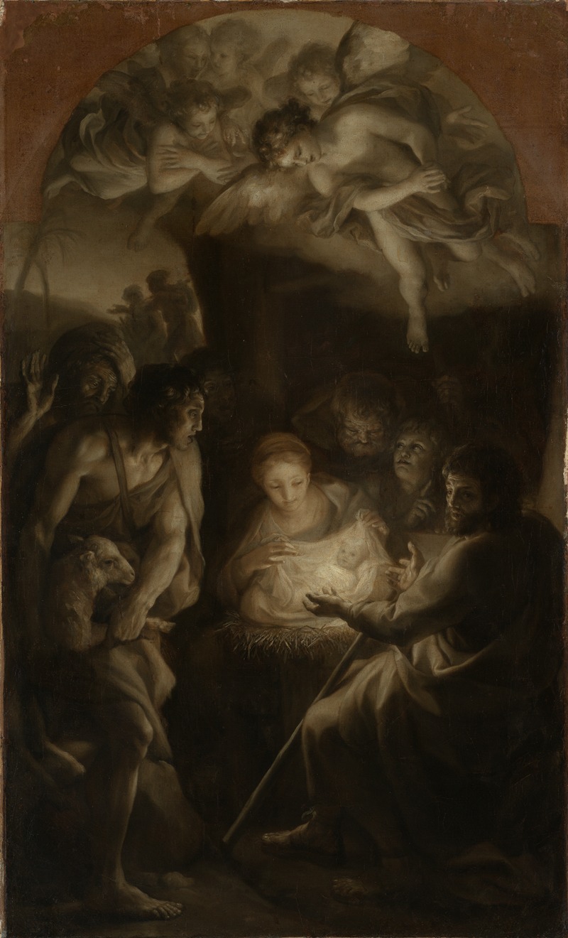 Die Anbetung der Hirten — Anton Raphael Mengs
