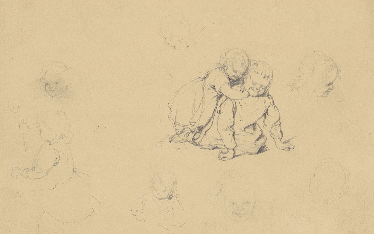 Studies of Children at Play — James Goodwyn Clonney