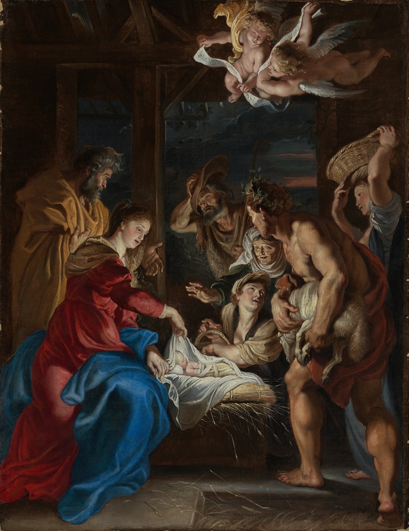 Die Anbetung der Hirten — Peter Paul Rubens