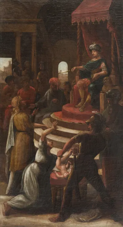 Solomon's judgment by Pehr Hörberg — digital art print download