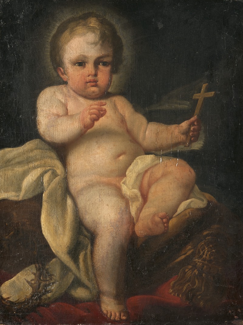 The Christ Child Holding a Cross — Sebastiano Conca