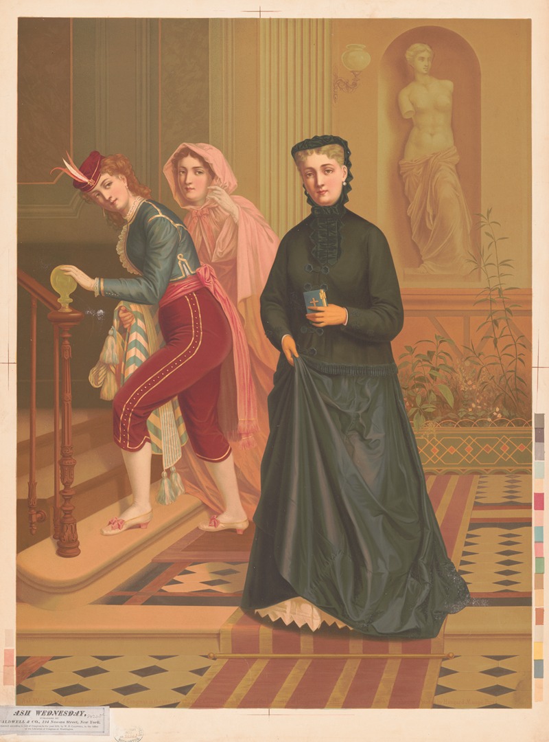 Ash Wednesday by Кэлдвелл и Ко, 1873 — digital art print download
