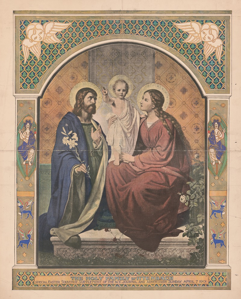 The holy family — Франц Иттенбах