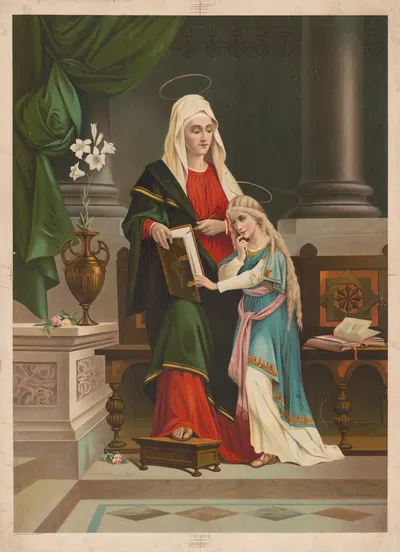 St. Ann by Грей Литхо. Ко, 1903 — digital art print download