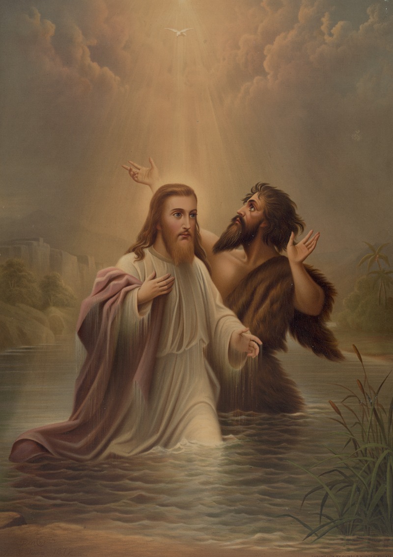 The baptism of Christ — James Fuller Queen