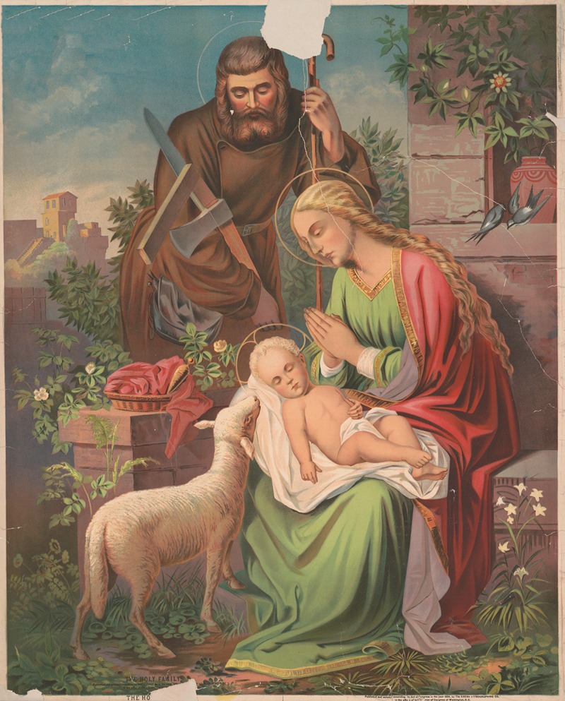 The holy family — Krebs Lith. Co