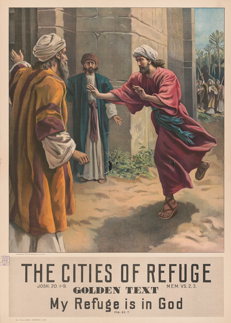 The cities of refuge — Providence Lith. Co