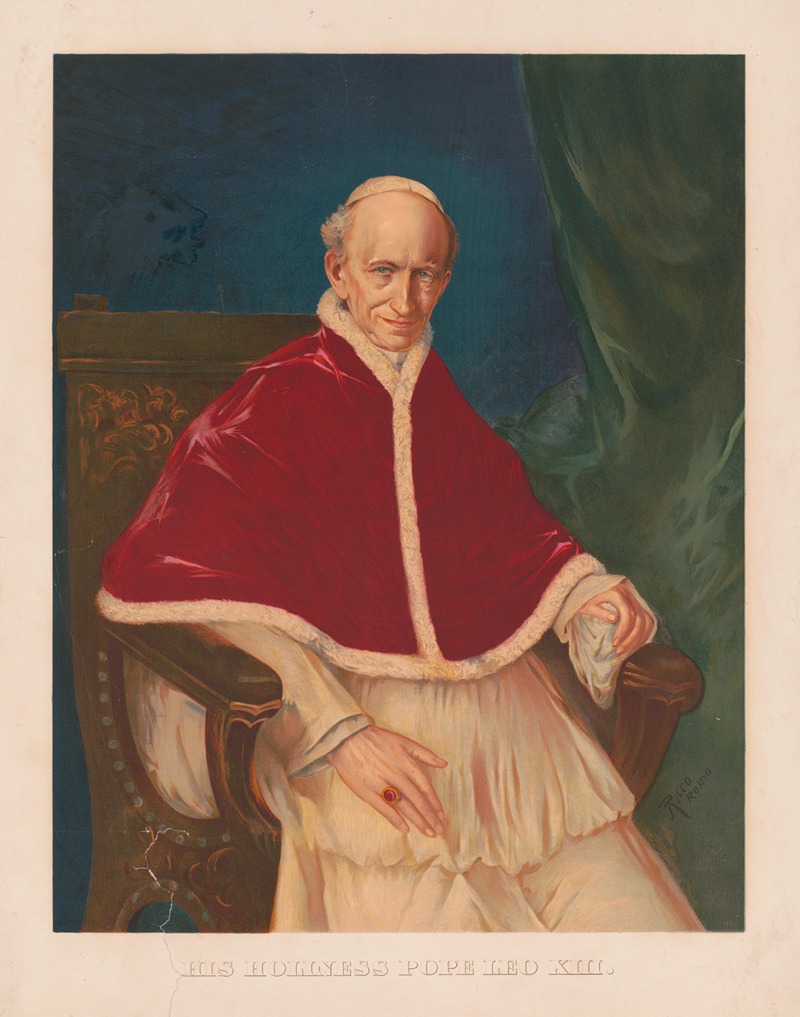 His holiness Pope Leo XIII — Rico Roma