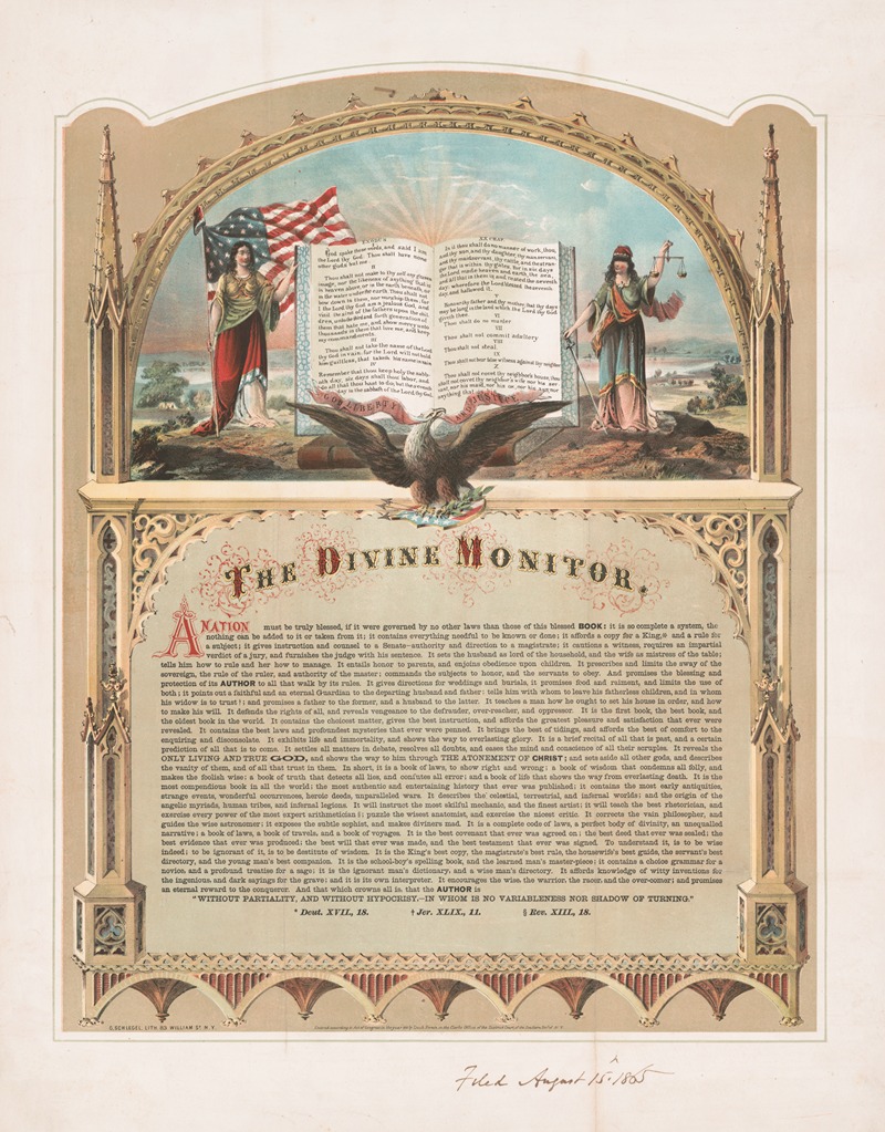 The Divine Monitor — C. Schlegel