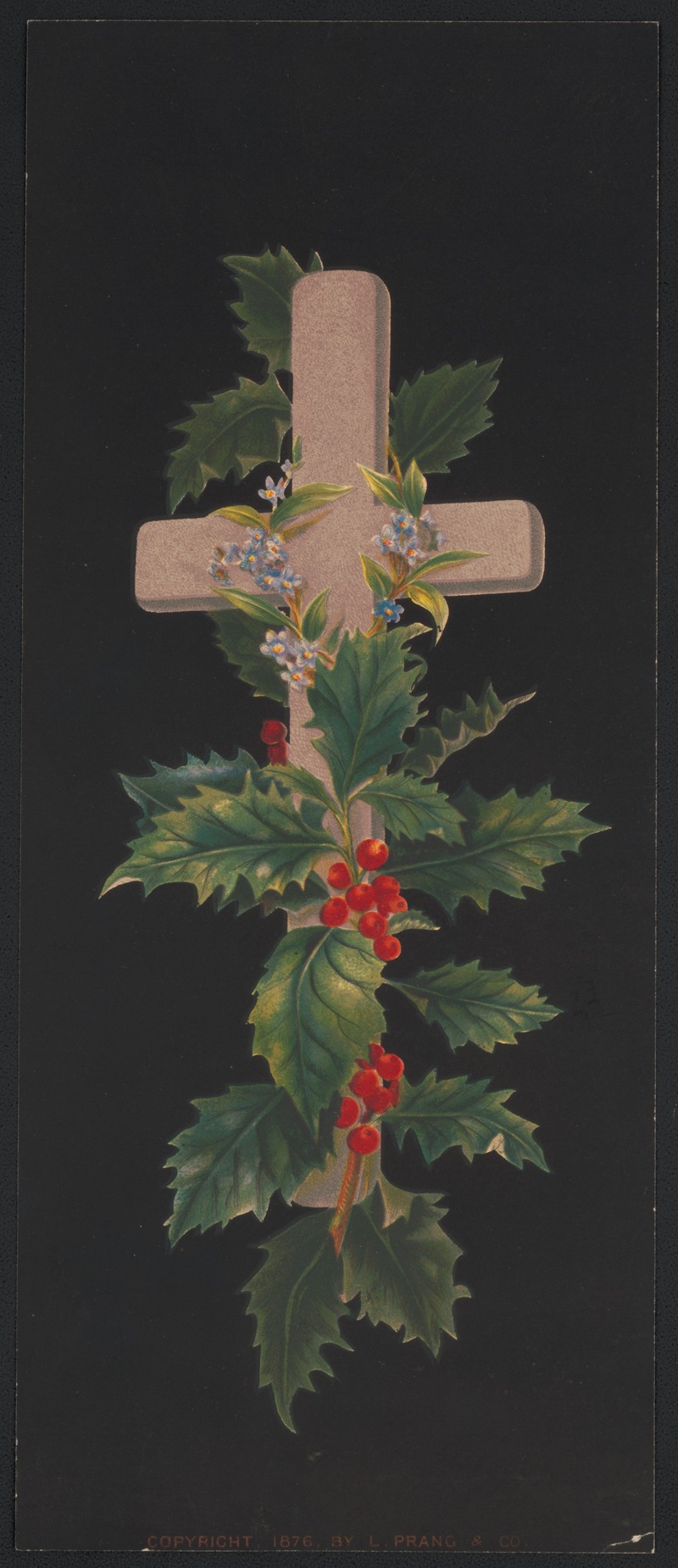 No. 41, Prang's crosses in mats by Луи Пранг и Ко, 1876 — digital art print download