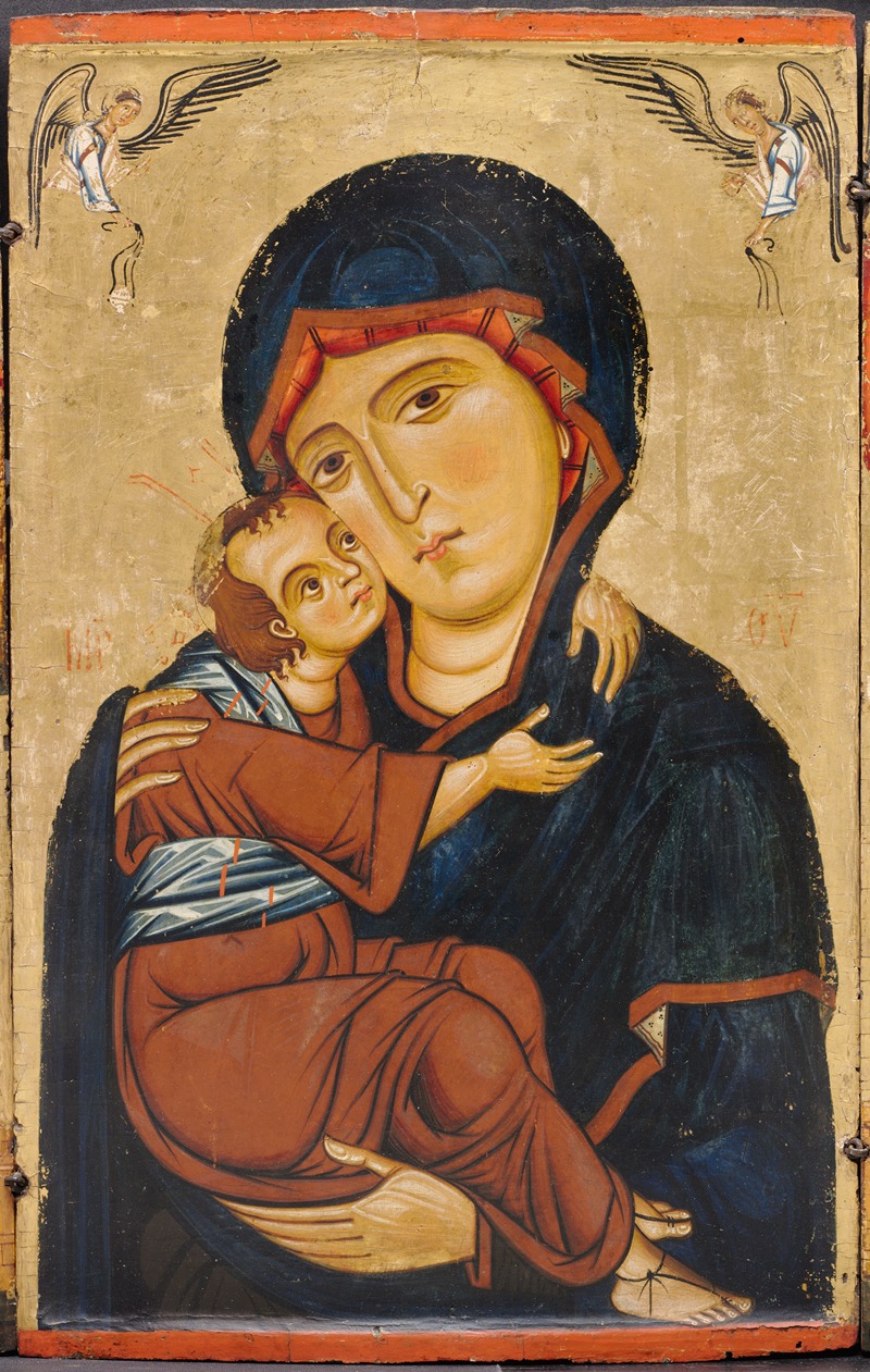 Virgin and Child with Saints by Berlinghiero — digital art print download