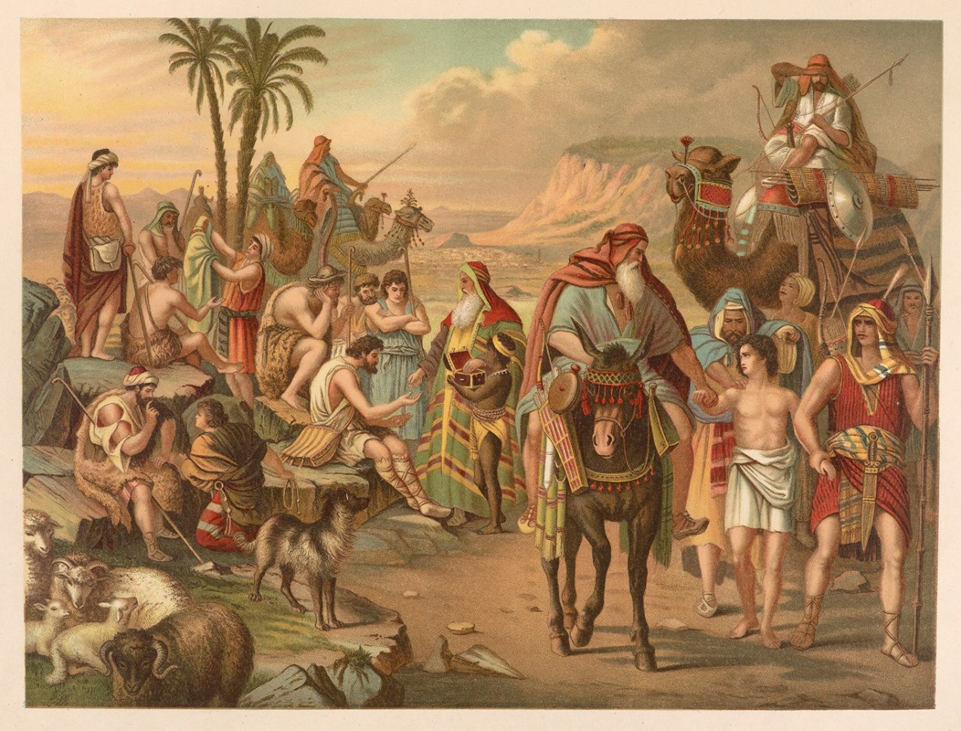 Joseph is sold by his brothers — Jan Ladislaw Sýkora