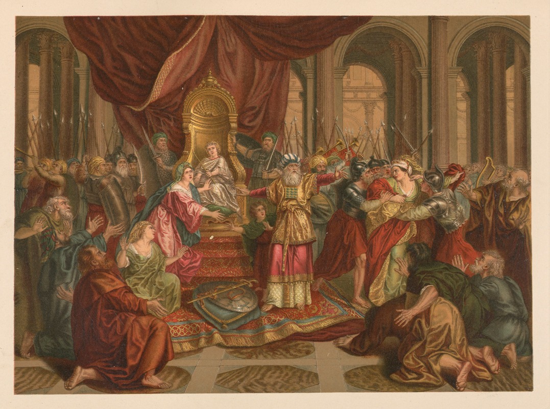 The killing of Athalia — Jan Ladislaw Sýkora