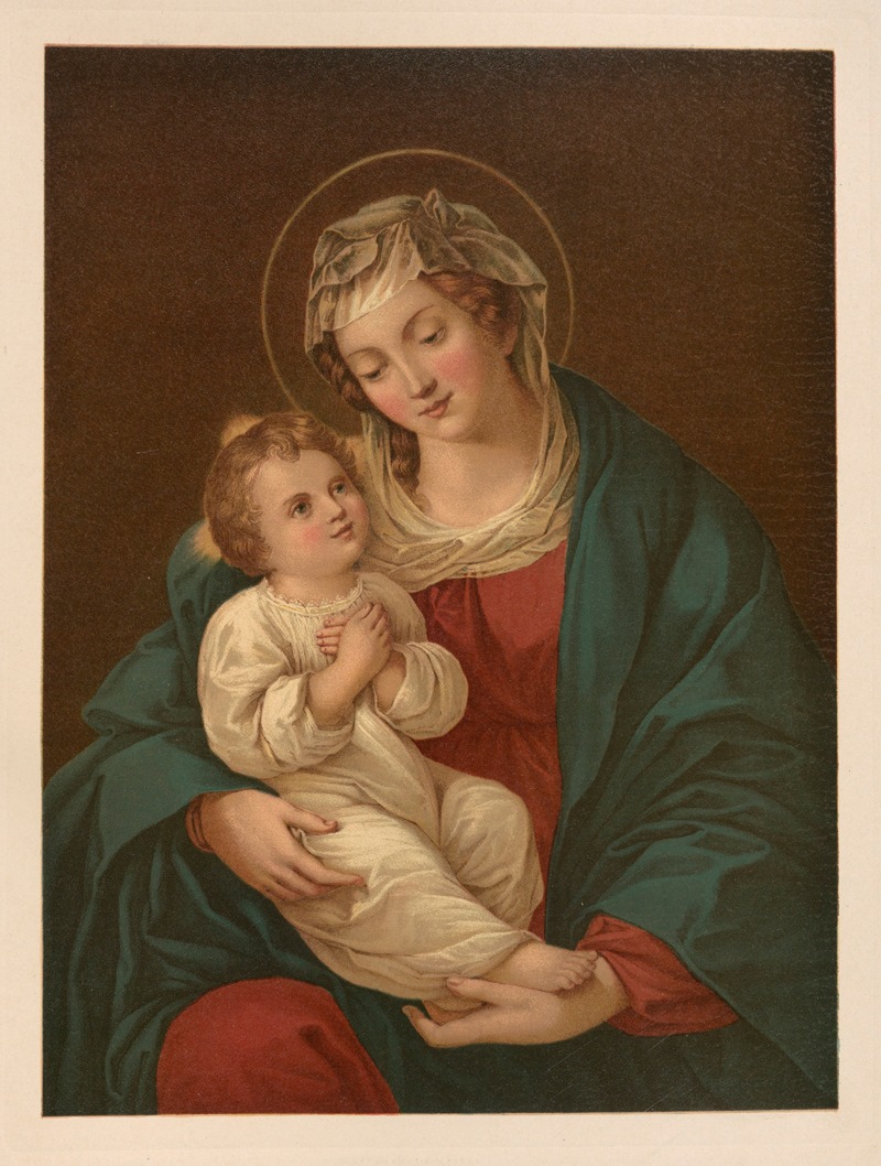 Mary with the Child Jesus — Jan Ladislaw Sýkora
