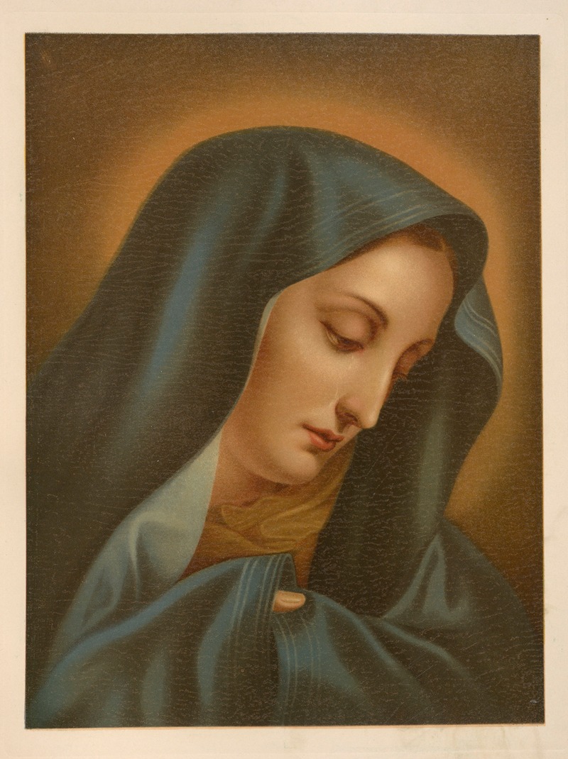 Sorrowful Mother by Jan Ladislaw Sýkora, 1899 — digital art print download