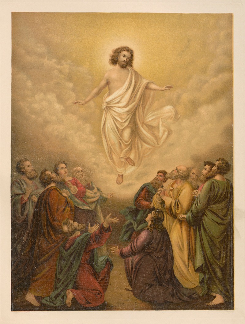 The Ascension by Jan Ladislaw Sýkora, 1899 — digital art print download