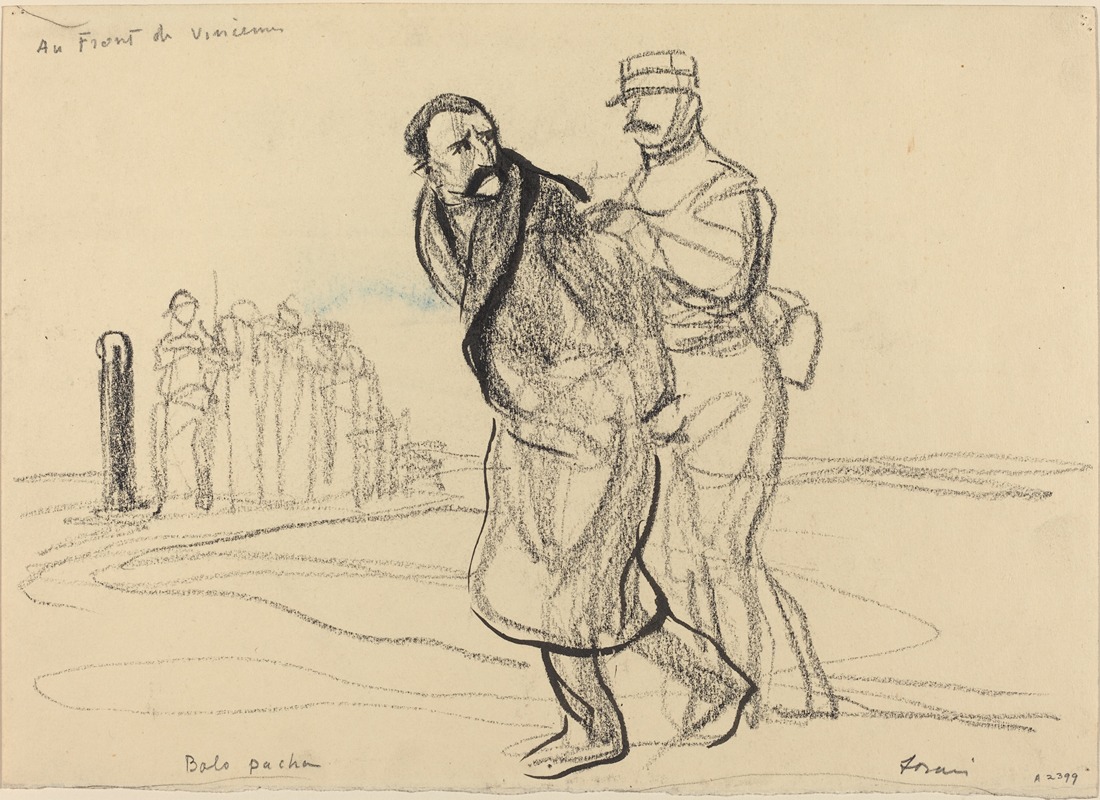 Au Front de Vincennes. Bolo pacha II — Jean-Louis Forain