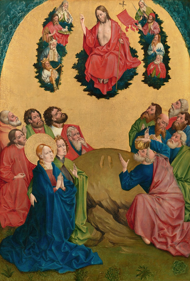 The Ascension by Johann Koerbecke, 1456 — digital art print download