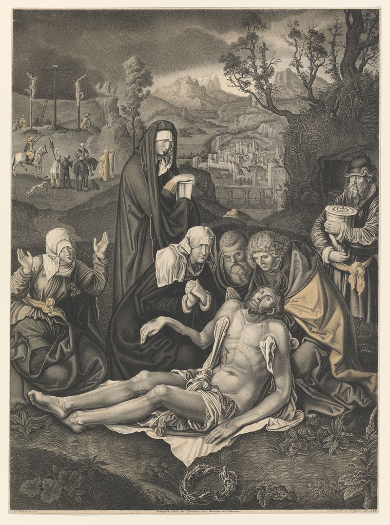 Lamentation of Christ — Johann Nepomuk Strixner