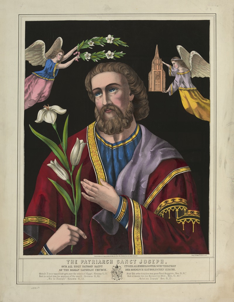 The patriarch Sanct Joseph… — Henry Jerome Schile