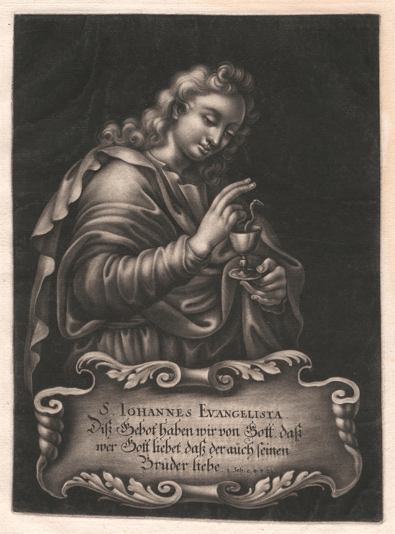 S. Johannes by Elias Nessenthaler — digital art print download